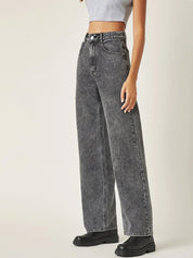 KOTTY Regular Women Dark Grey Jeans 
