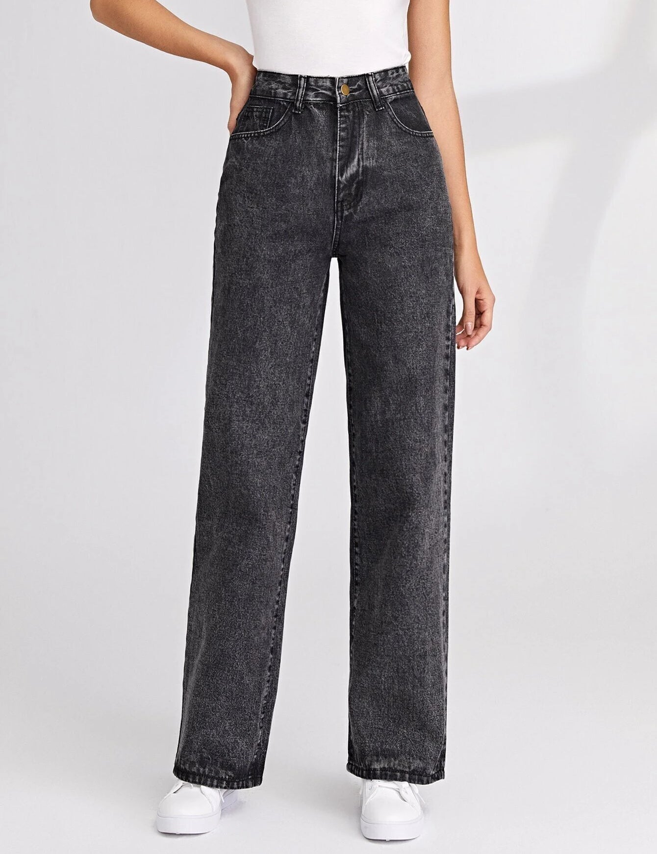 KOTTY Regular Women Black Jeans 