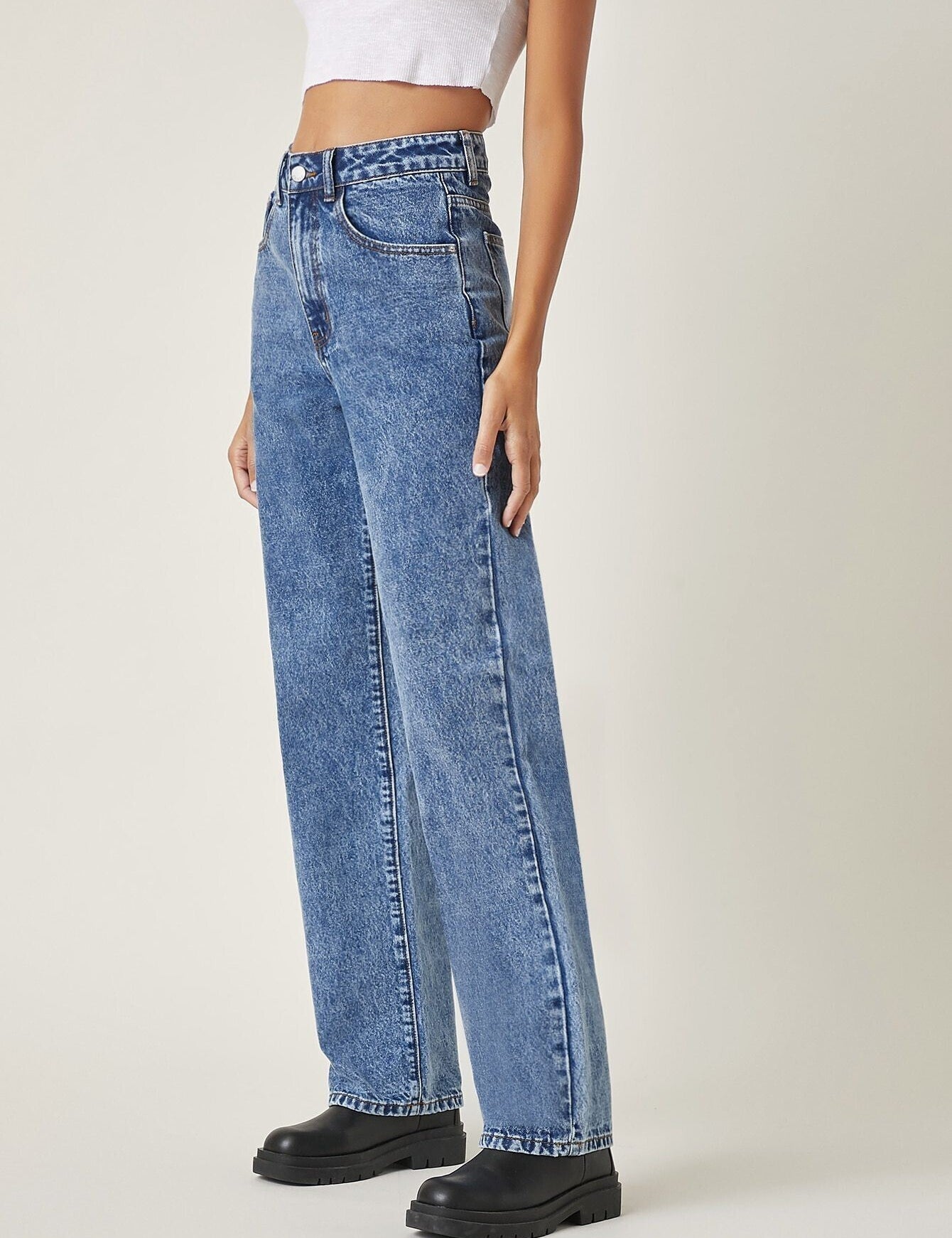 KOTTY Regular Women Light Blue Jeans 