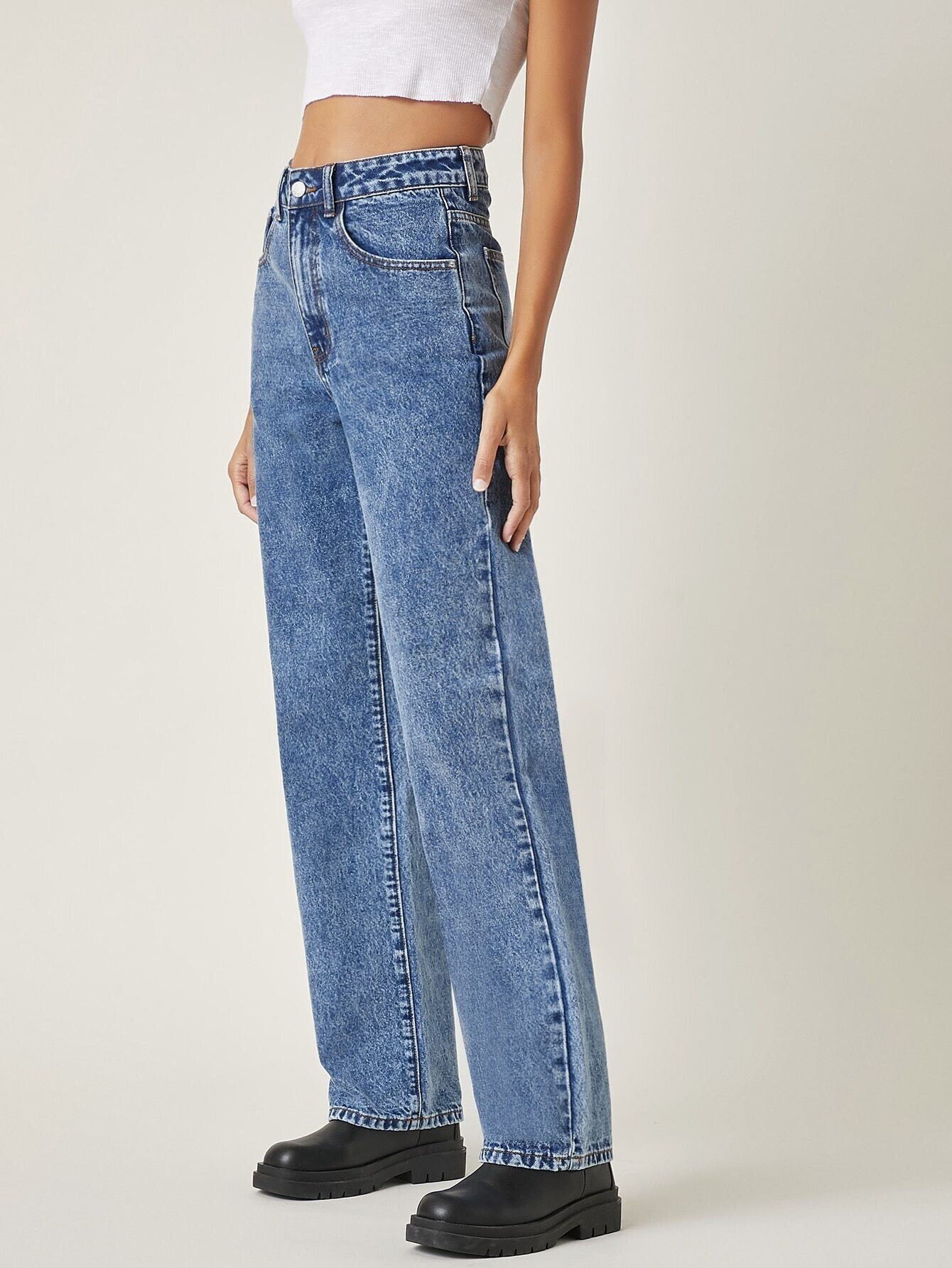 KOTTY Regular Women Light Blue Jeans 
