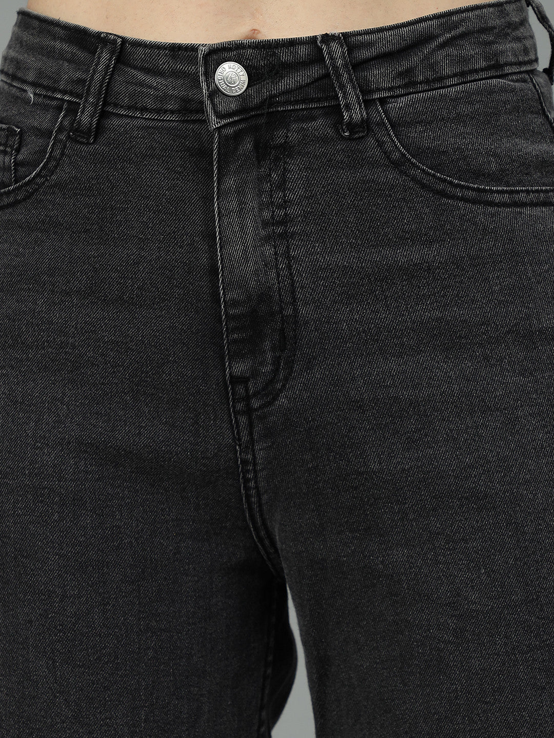 KOTTY Flared Women Black Jeans 