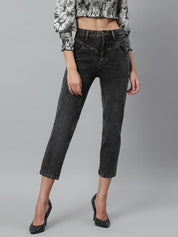 KOTTY Regular Women Black Jeans 