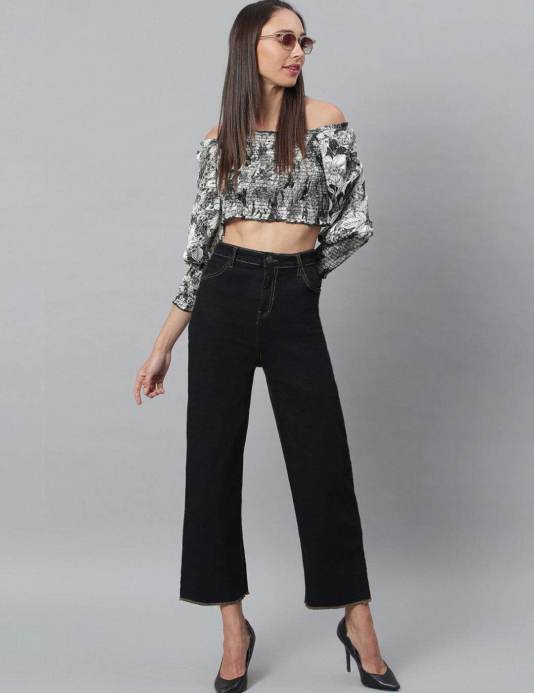 KOTTY Regular Women Black Jeans 