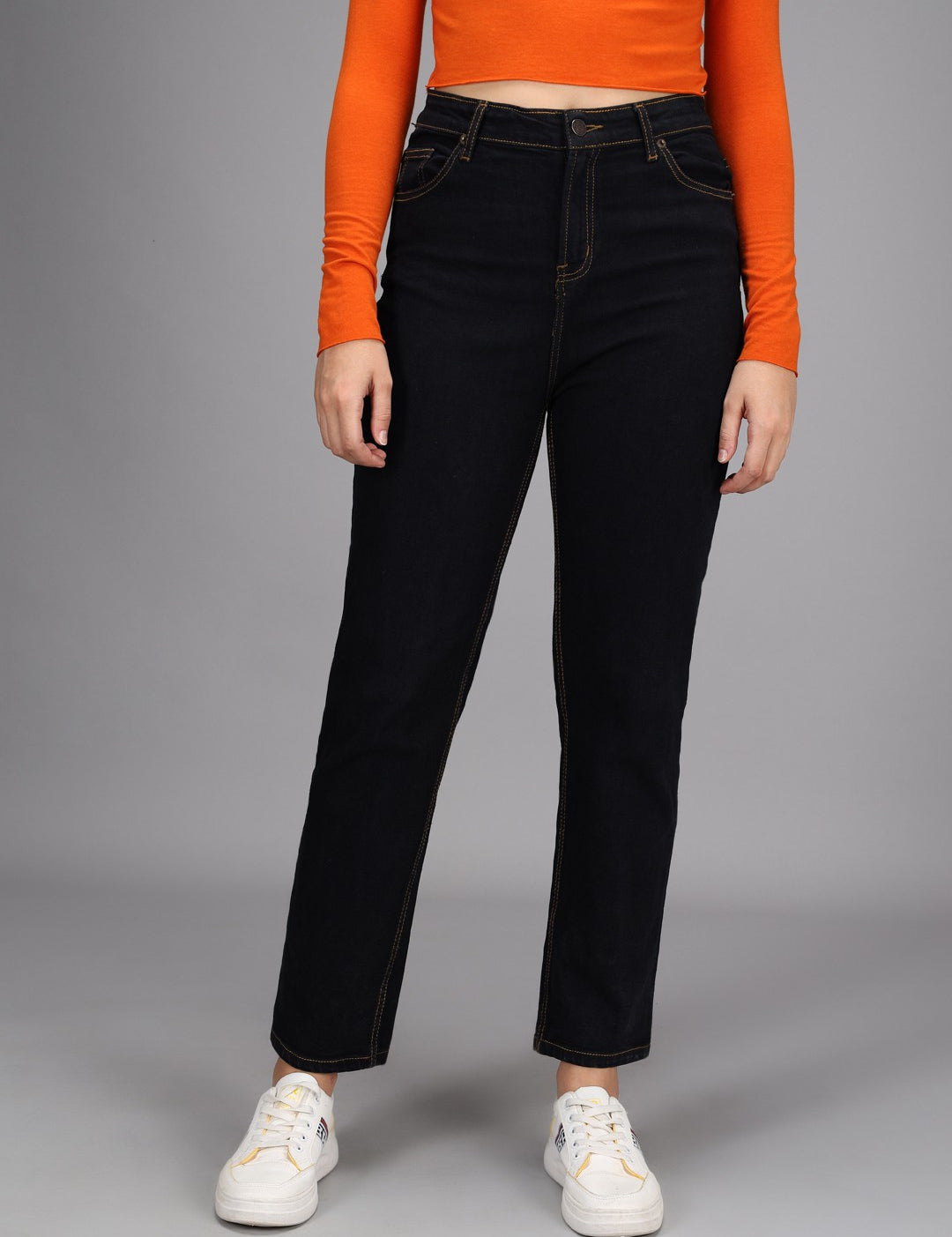 KOTTY Regular Women Black Jeans 