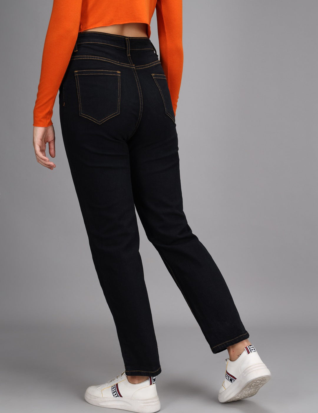 KOTTY Regular Women Black Jeans 