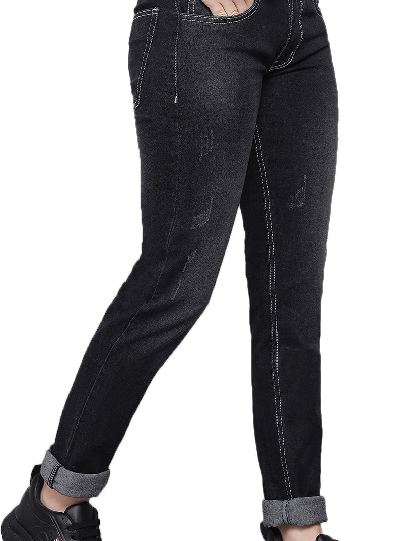KOTTY Regular Women Black Jeans 