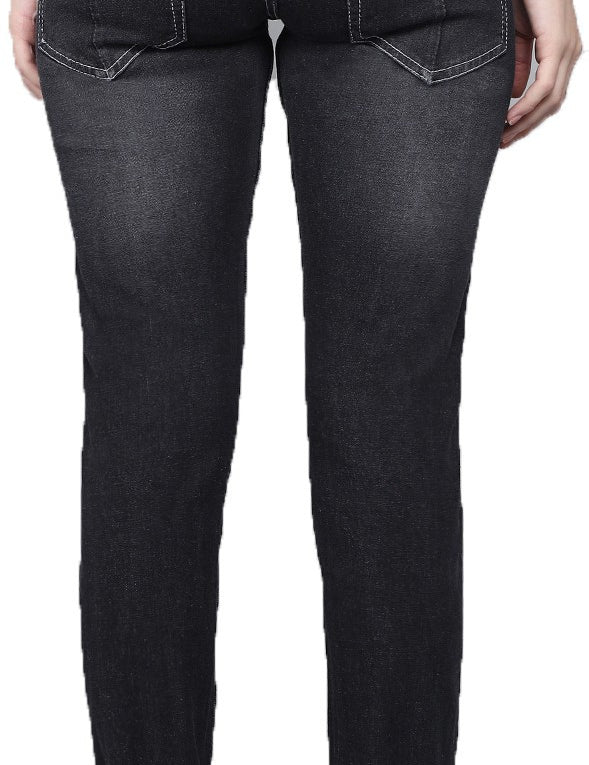 KOTTY Regular Women Black Jeans 
