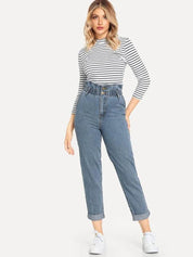 KOTTY Boyfriend Women Blue Jeans 
