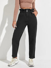 KOTTY Boyfriend Women Black Jeans 