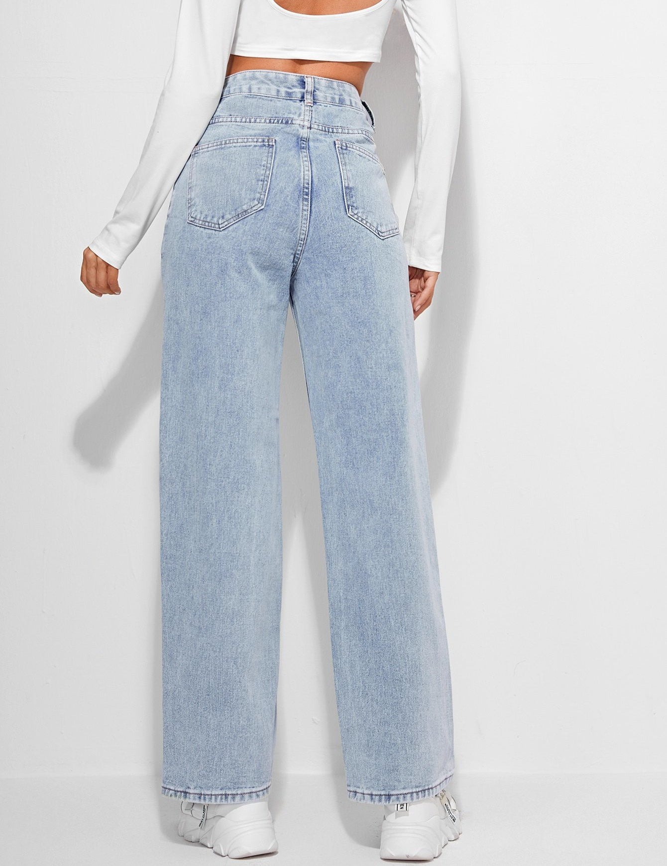 KOTTY Regular Women Light Blue Jeans 