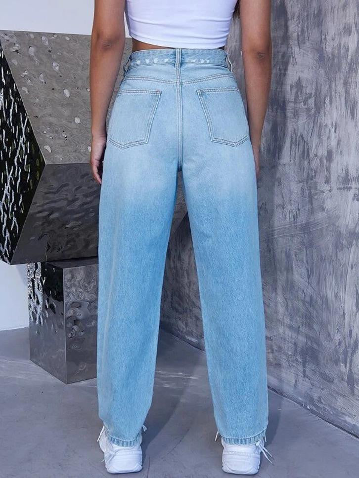 KOTTY Regular Women Light Blue Jeans 
