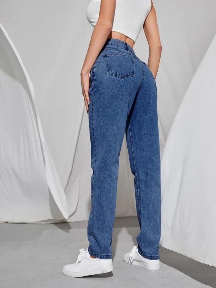 KOTTY Regular Women Dark Blue Jeans 