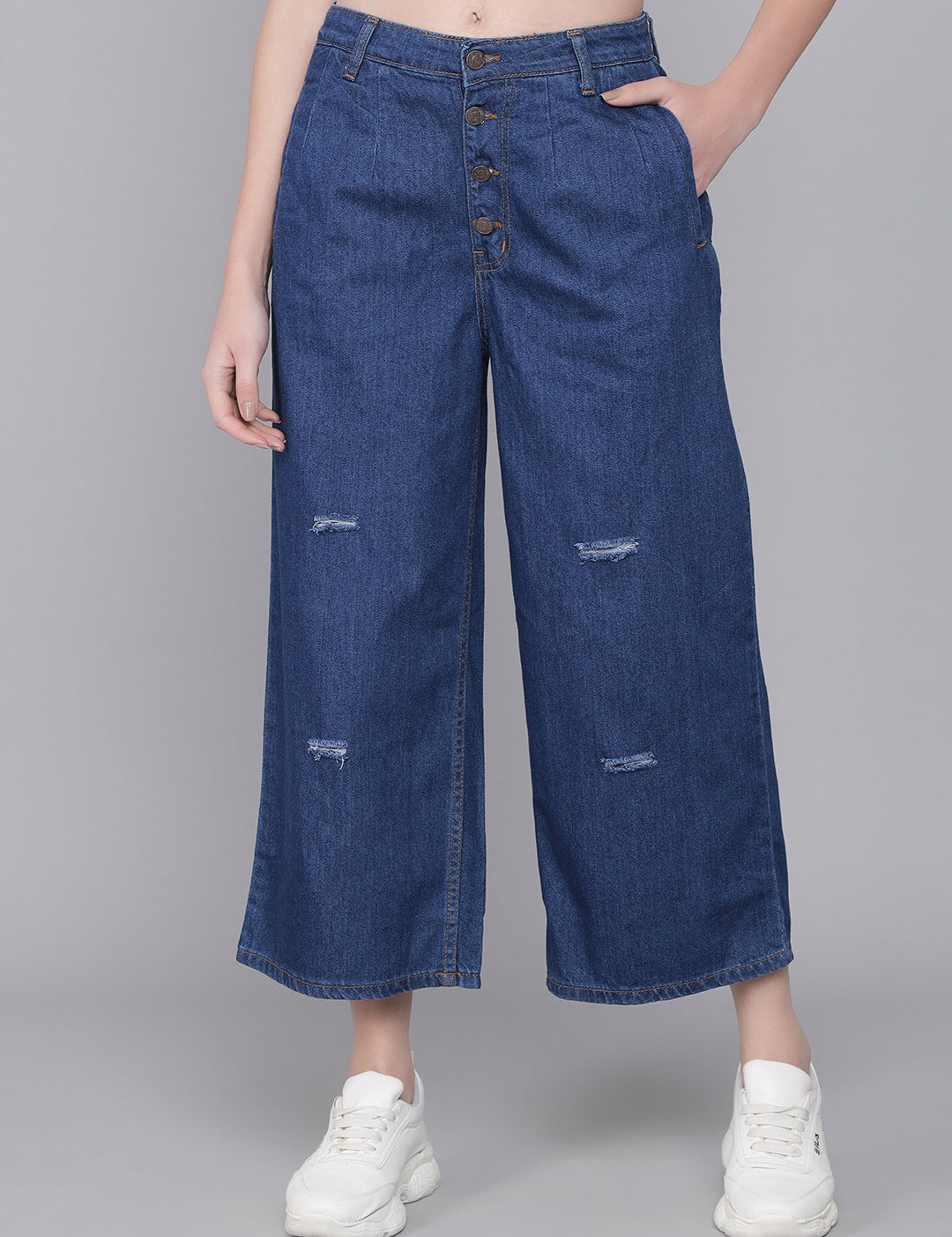 KOTTY Flared Women Blue Jeans 