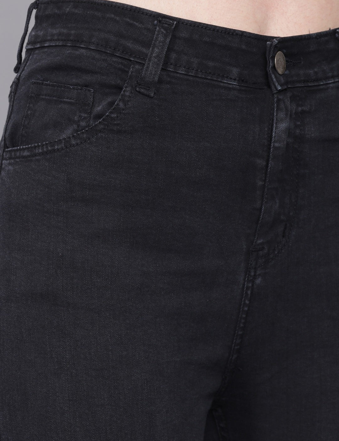 KOTTY Regular Women Black Jeans 