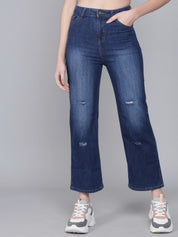 KOTTY Flared Women Blue Jeans 