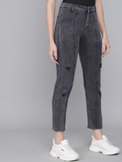 KOTTY Regular Women Black Jeans 