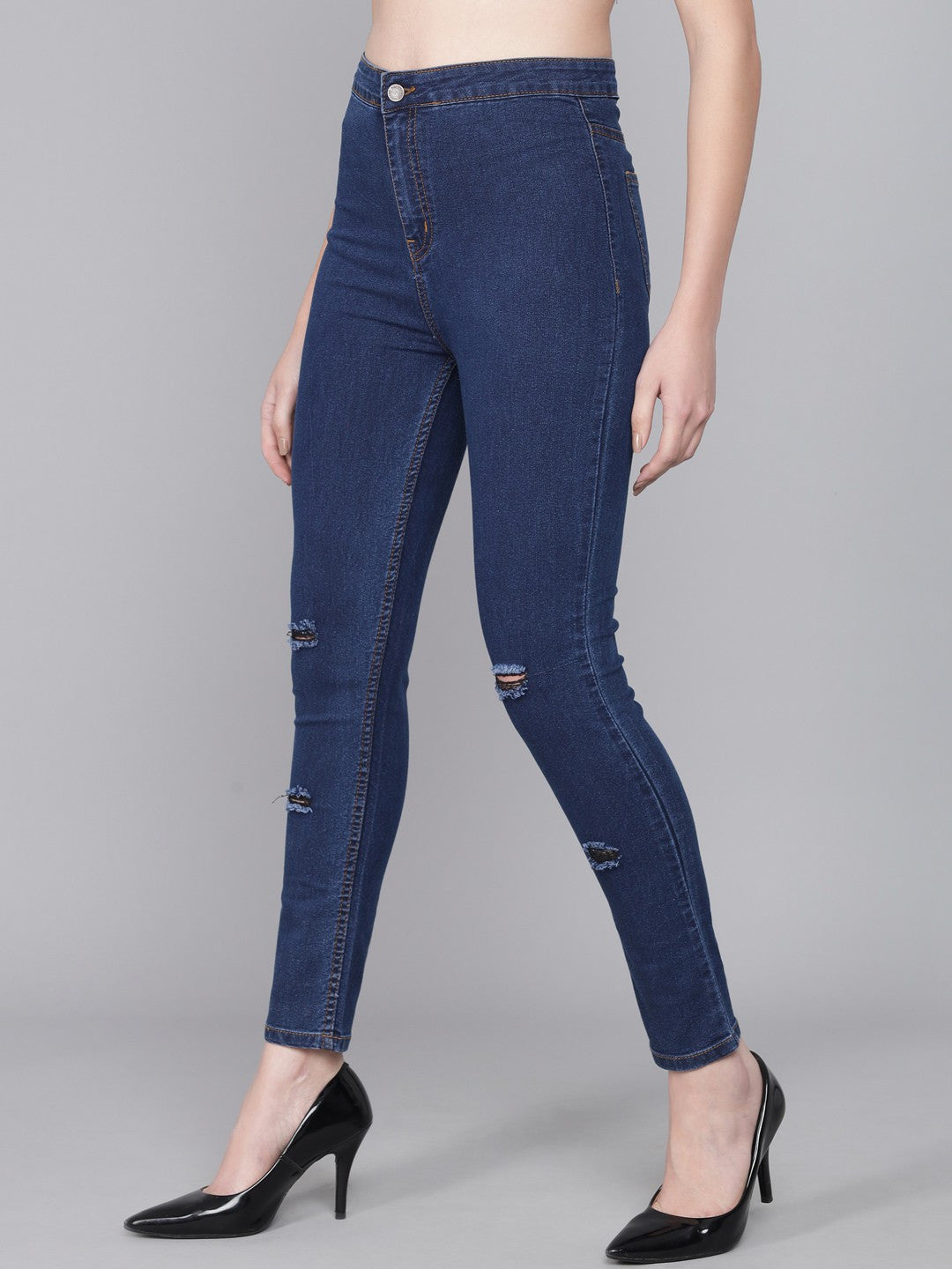 KOTTY Regular Women Blue Jeans 