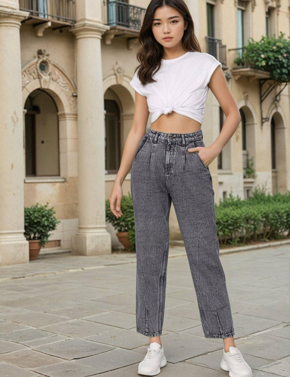 KOTTY Regular Women Grey Jeans 