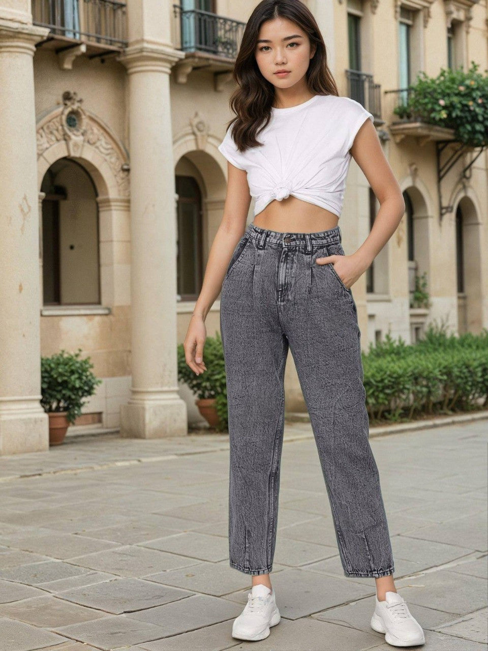 KOTTY Regular Women Grey Jeans 