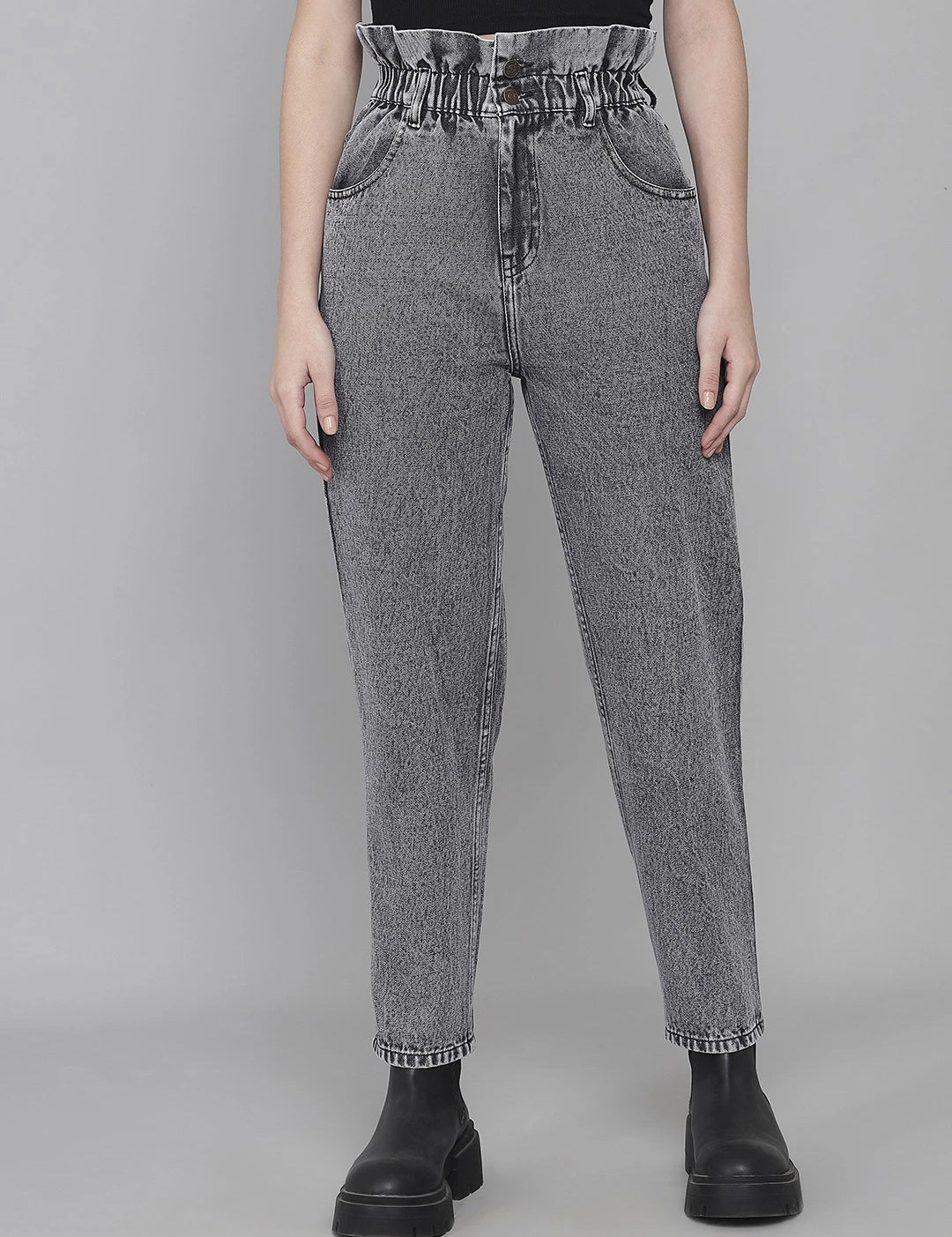 KOTTY Boyfriend Women Grey Jeans 
