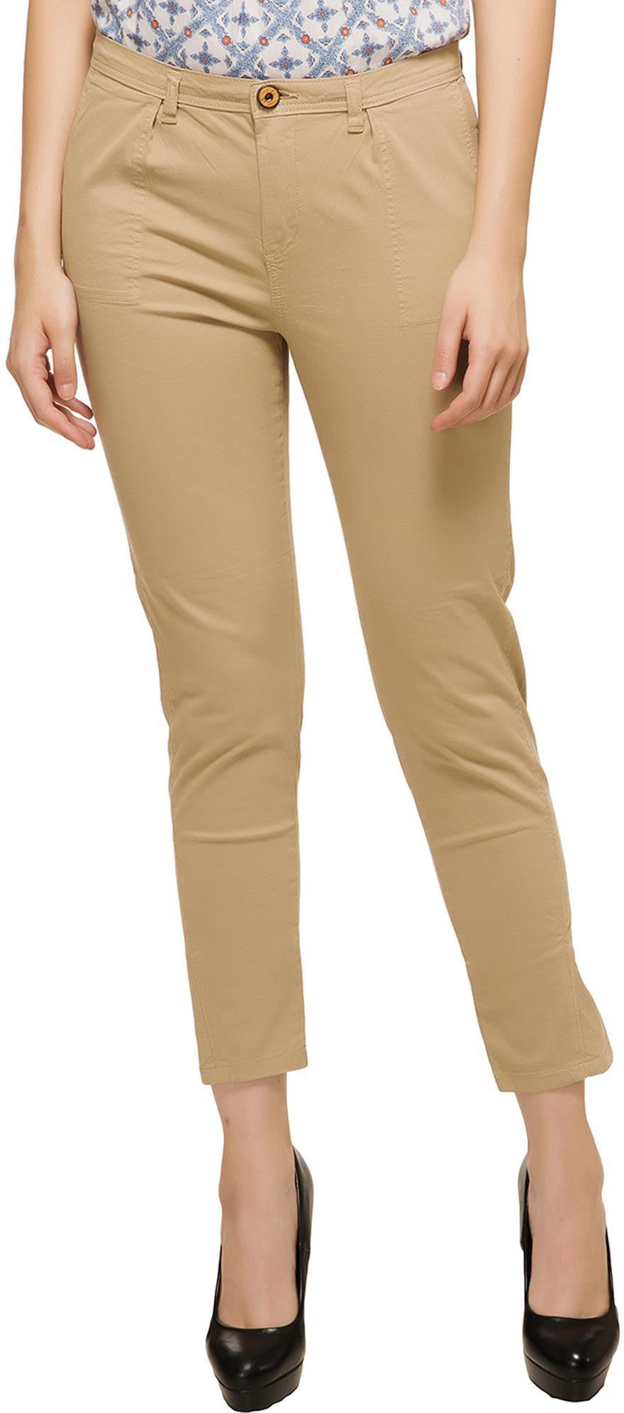 KOTTY Flared Women Beige Jeans 
