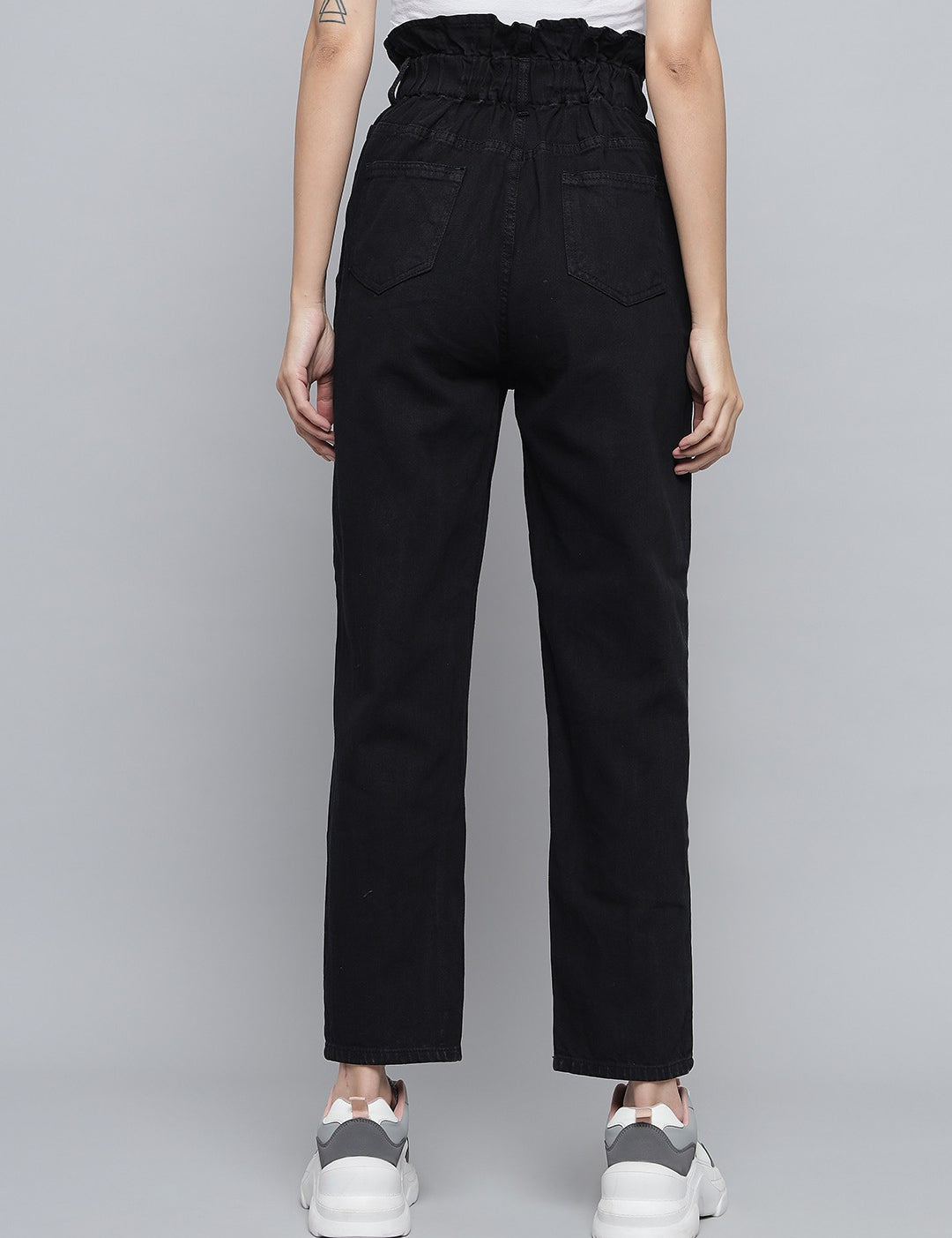 KOTTY Flared Women Black Jeans 