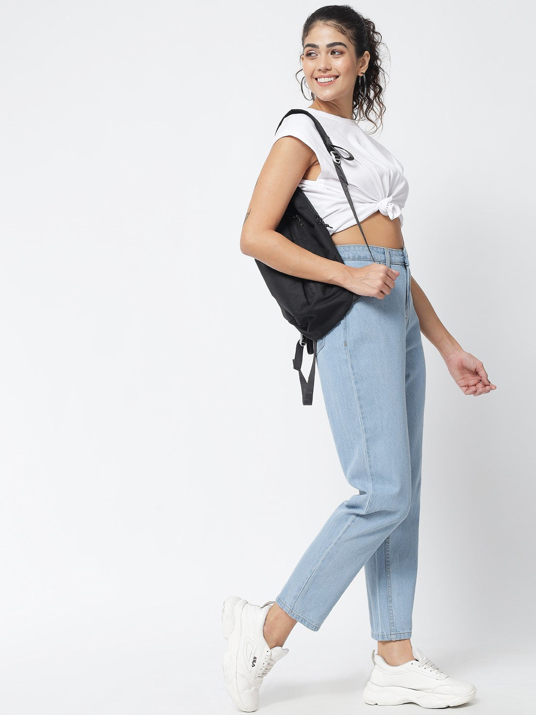 KOTTY Regular Women Light Blue Jeans 