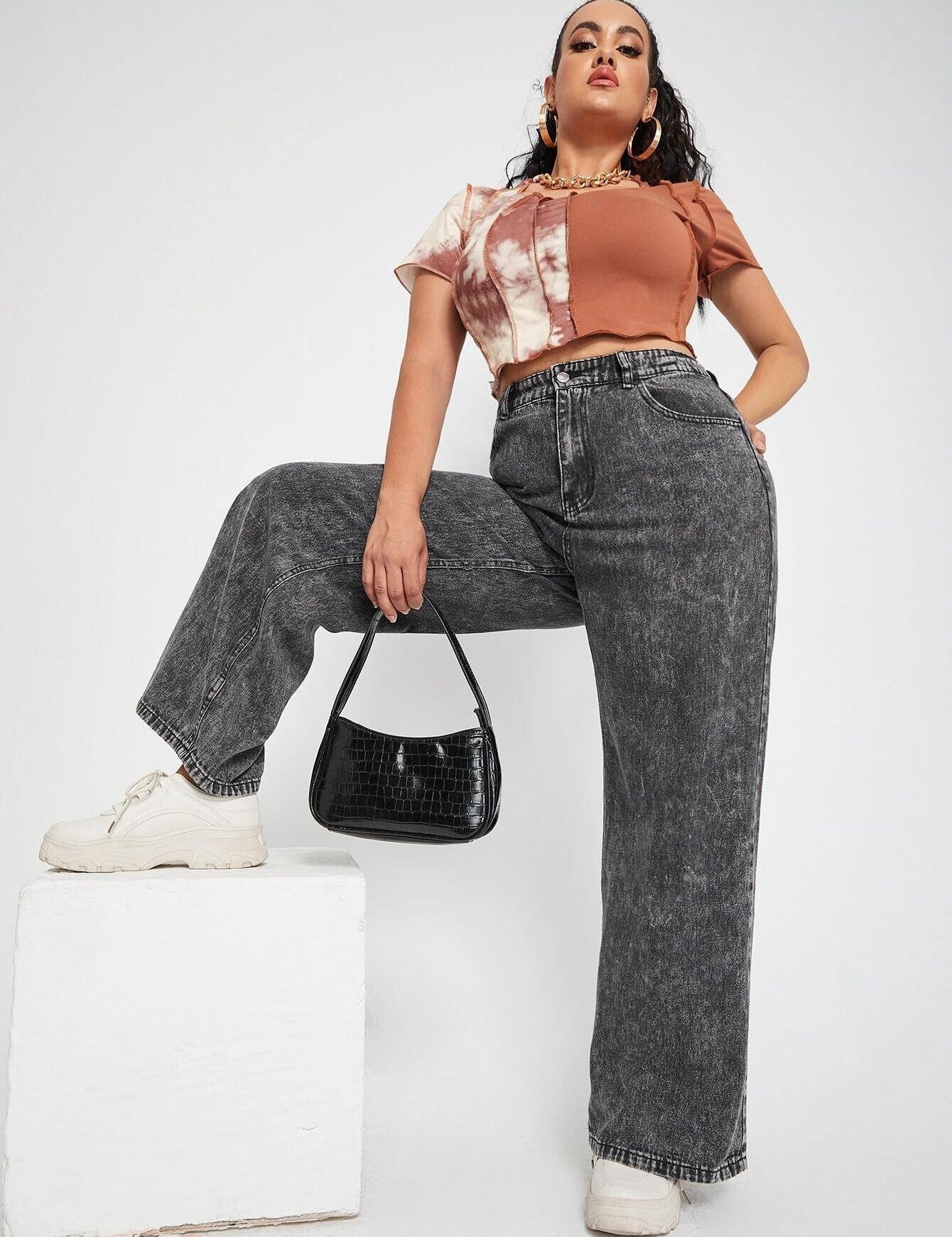 KOTTY Regular Women Dark Grey Jeans 