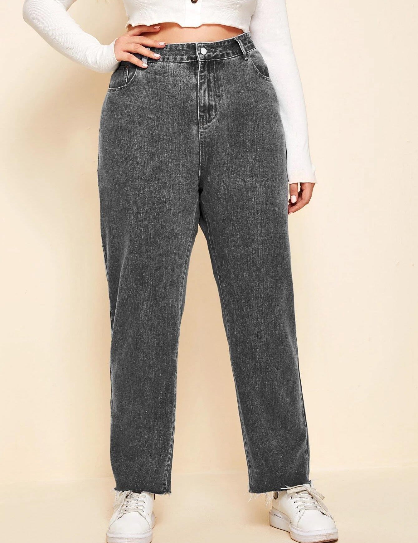 KOTTY Regular Women Dark Grey Jeans 