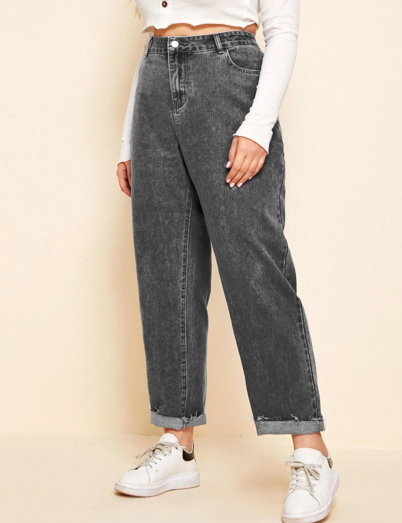KOTTY Regular Women Dark Grey Jeans 
