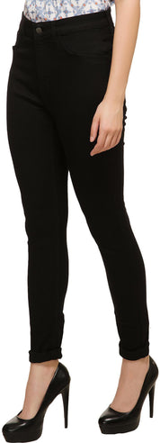KOTTY Regular Women Black Jeans 