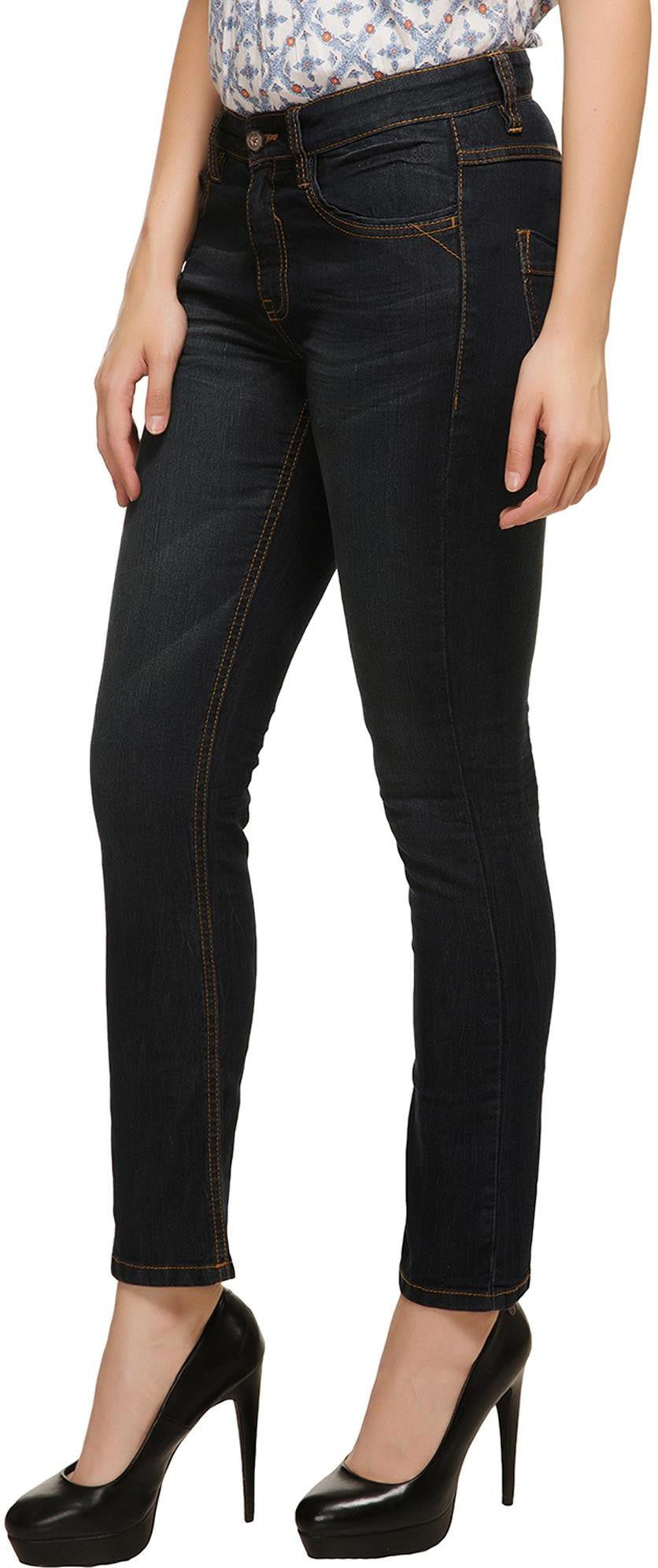 KOTTY Regular Women Black Jeans 
