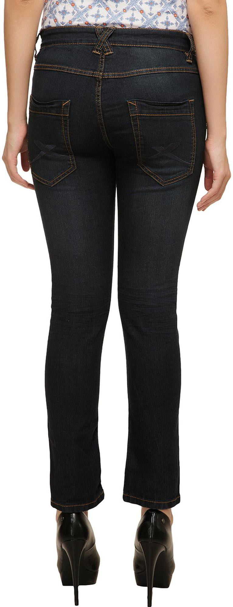 KOTTY Regular Women Black Jeans 