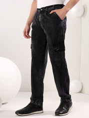 Men's Dark Wash Denim Jeans
