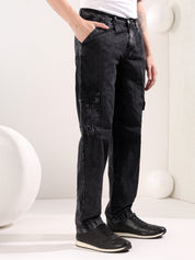 Men's Dark Wash Denim Jeans