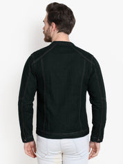 KOTTY Full Sleeve Washed Men Denim Jacket 