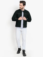 KOTTY Full Sleeve Washed Men Denim Jacket 