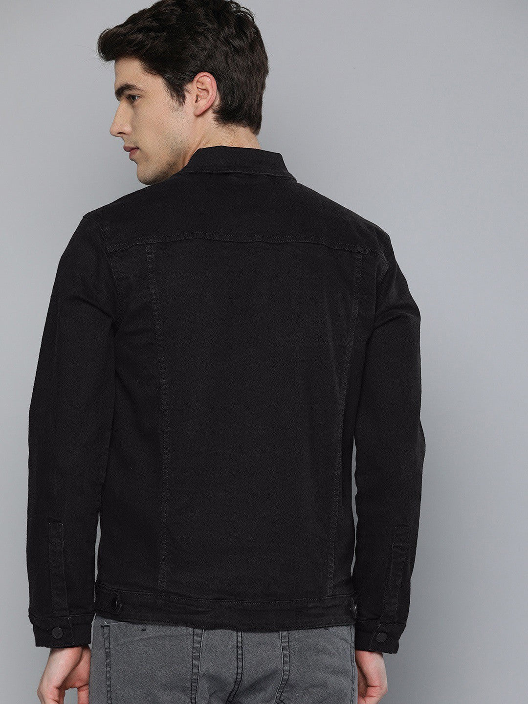 KOTTY Full Sleeve Washed Men Denim Jacket 