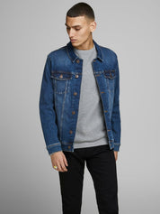 KOTTY Full Sleeve Washed Men Denim Jacket 