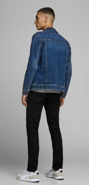 KOTTY Full Sleeve Washed Men Denim Jacket 
