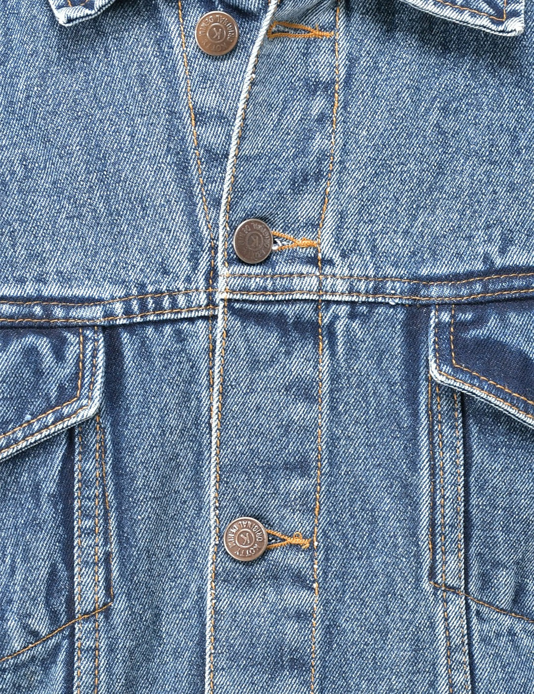 KOTTY Full Sleeve Solid Men Denim Jacket 