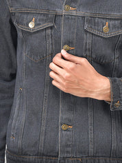 KOTTY Full Sleeve Self Design Men Jacket 