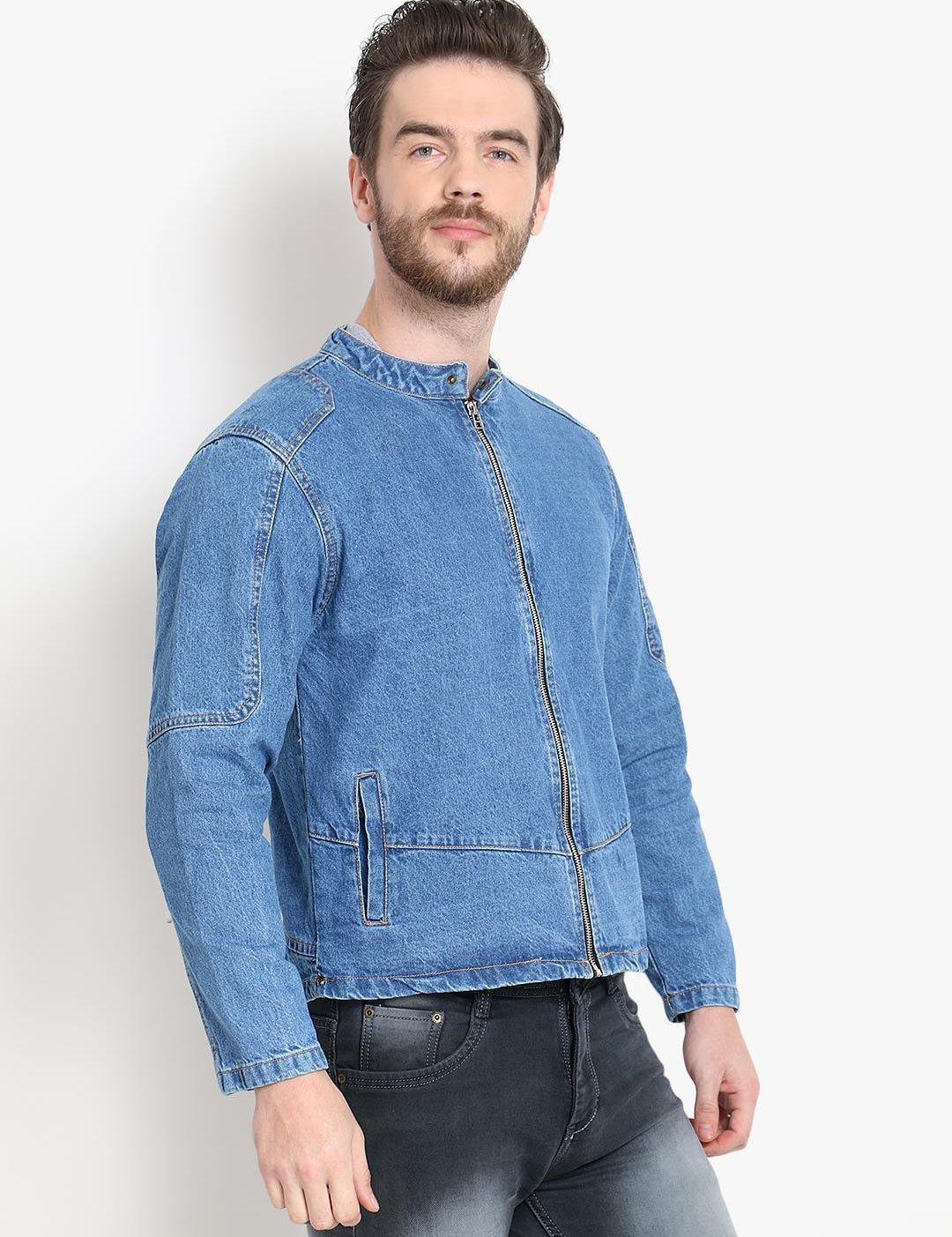 KOTTY Full Sleeve Solid Men Jacket 