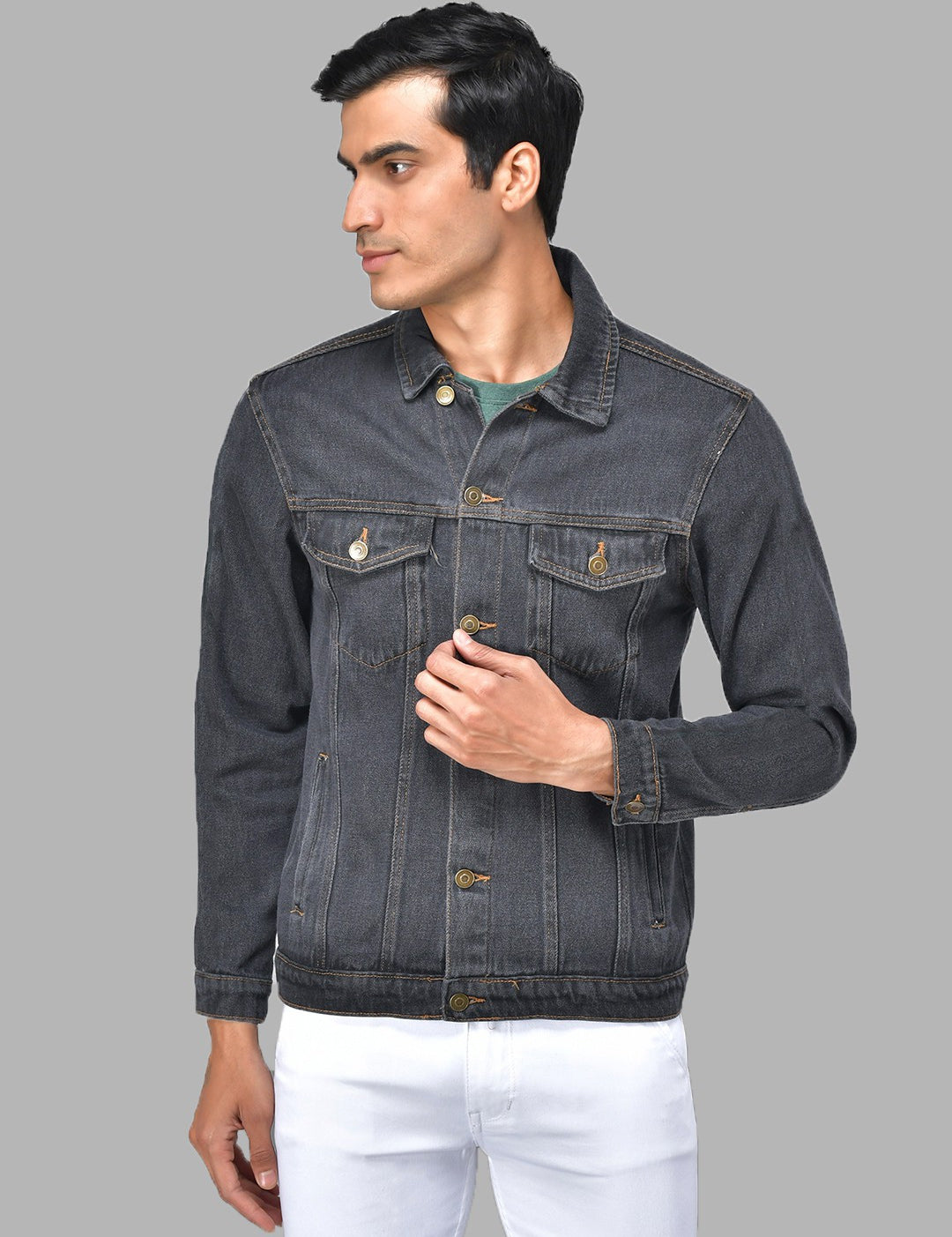 KOTTY Full Sleeve Solid Men Jacket 