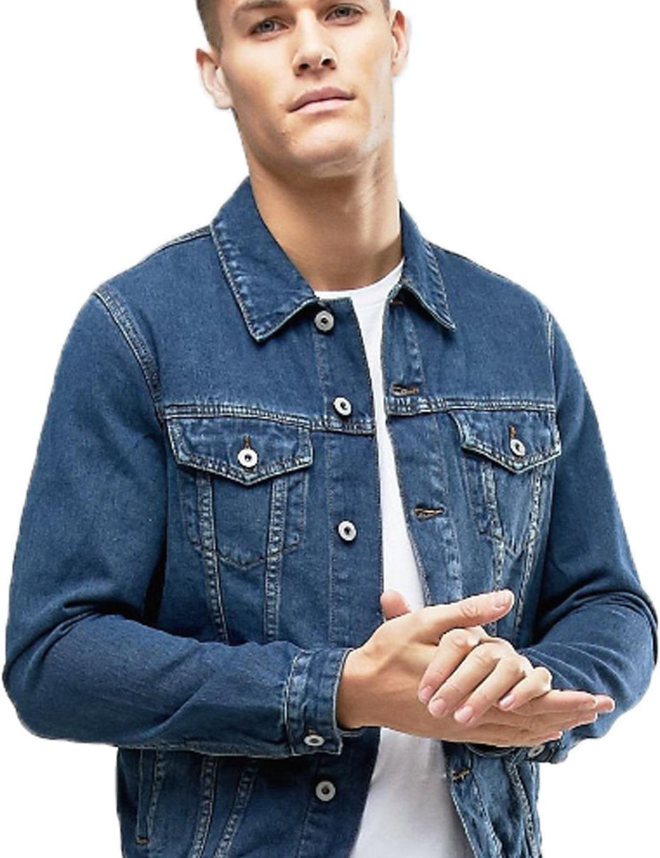 KOTTY Full Sleeve Washed Men Jacket 