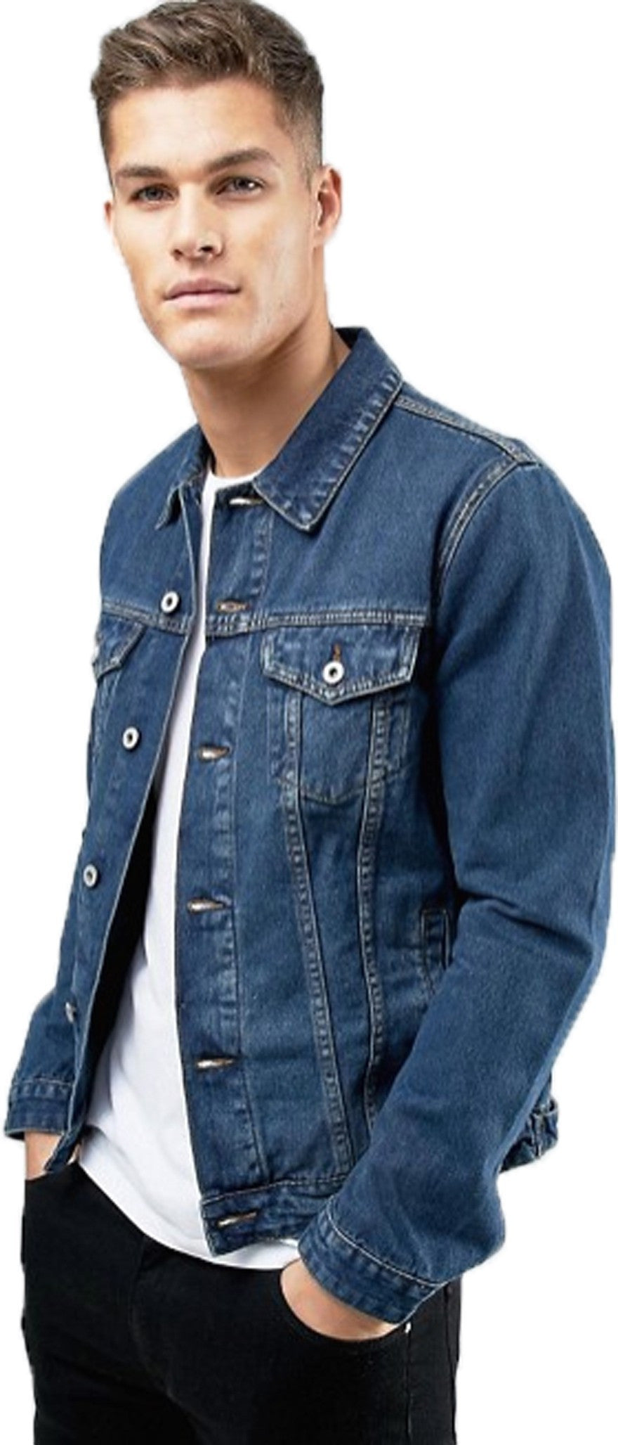 KOTTY Full Sleeve Washed Men Jacket 