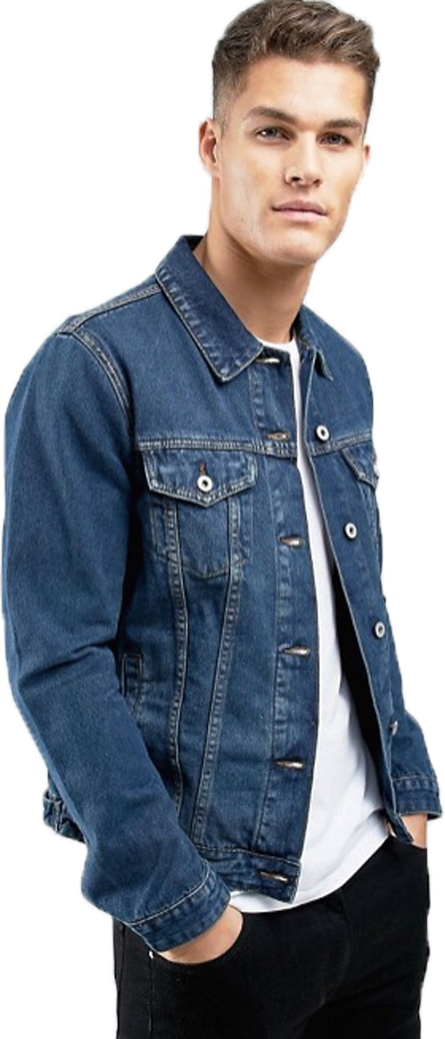 KOTTY Full Sleeve Washed Men Jacket 