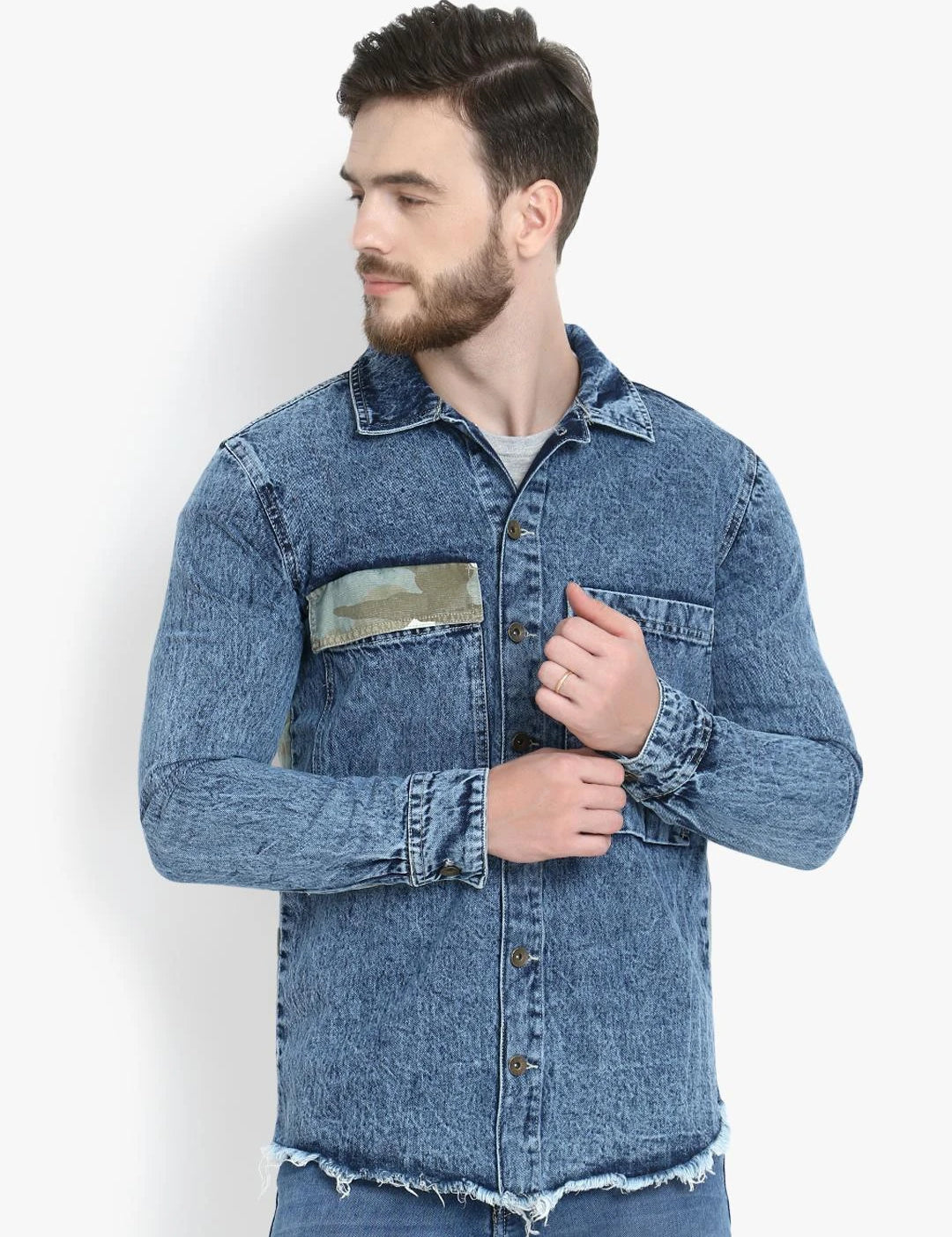 KOTTY Full Sleeve Solid Men Jacket 