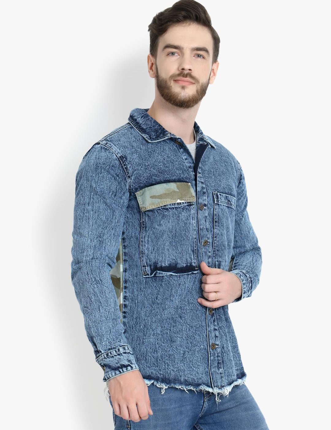 KOTTY Full Sleeve Solid Men Jacket 