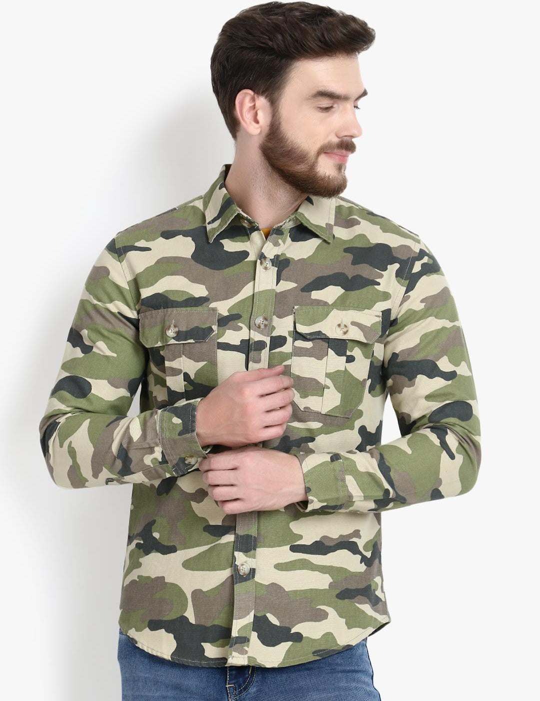 KOTTY Full Sleeve Printed Men Jacket 
